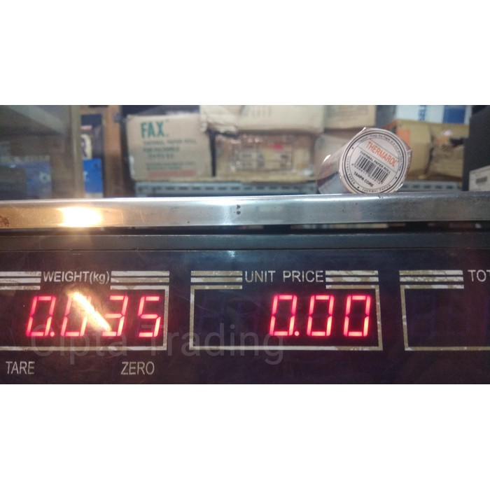 

New Kertas Thermal / Thermal Paper - Thermarol - 57mm x 30mm(dia) 10Roll Limited