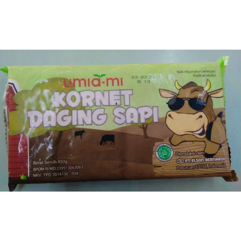 

umiami kornet sapi 450 gr
