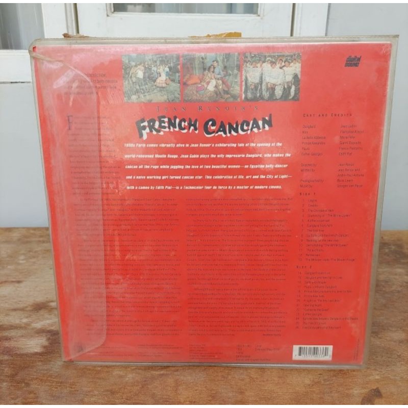 Kaset Laser disc French Cancan