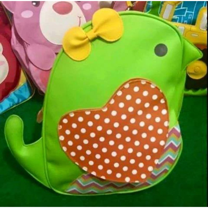 Tas Little V Model Birdy Hijau