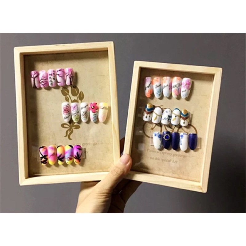 acrylic display nailart strip/ display kuku magnet / nailart display magnet / acrylic display magnet