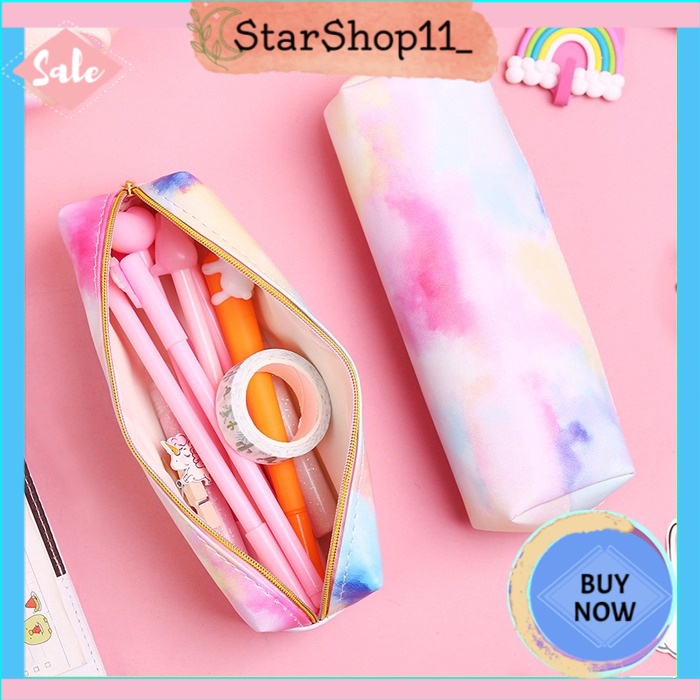 

Bisa COD "Starshop11_" - KOTAK PENSIL PELANGI - TAS TEMPAT PENSIL RAINBOW