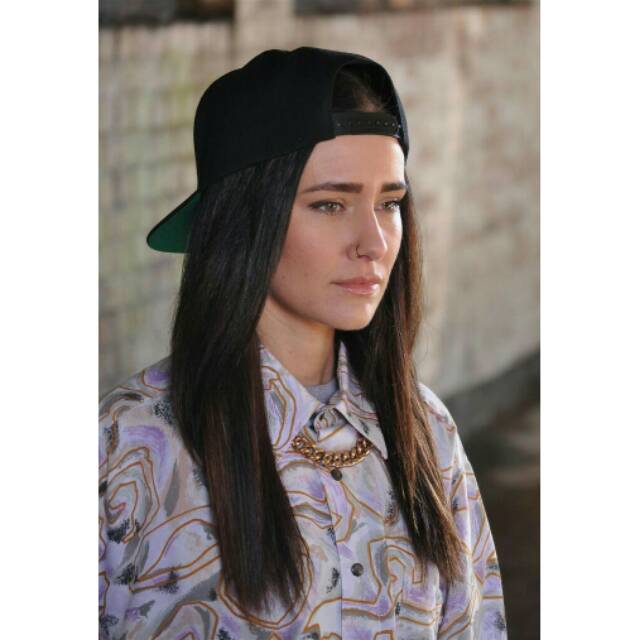 Promo murah meriah topi snapback polos hitam base hijau model original standart distro