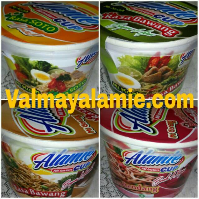 

New Alamie kemasan cup tinggal seduh Bijian