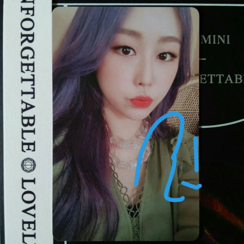 UNFORGETTABLE LOVELYZ Official Photocard