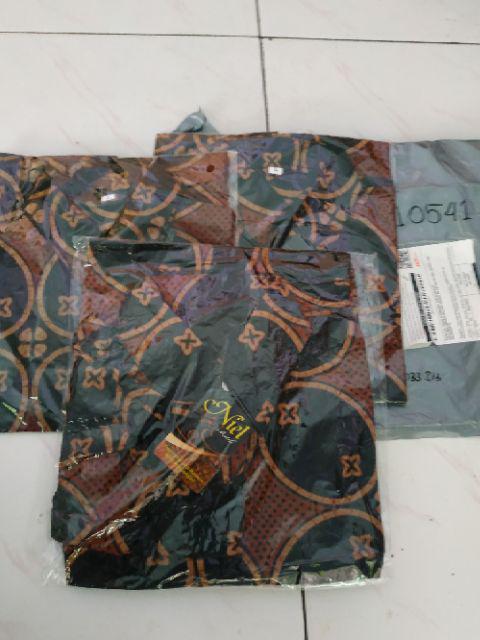 Size M L Xl Xxl Xxxl Bswart Batik Hrb026 Kenongo Hem Pendek Padi Pekalongan M L Xl Batik Pria Panjan