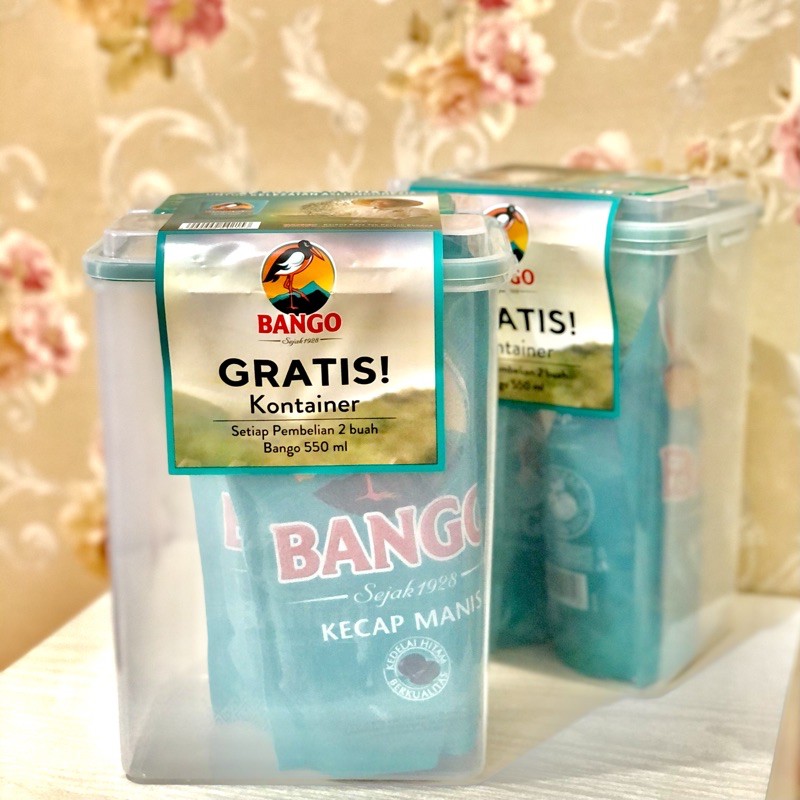 KECAP BANGO 550ml x2 (FREE BOX KONTAINER)