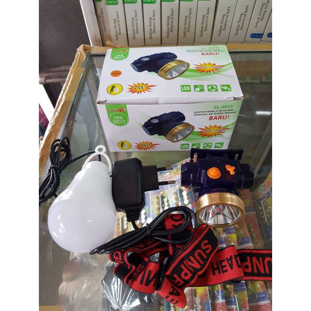 Senter SUNPRO SL-8838 7 watt KUNING