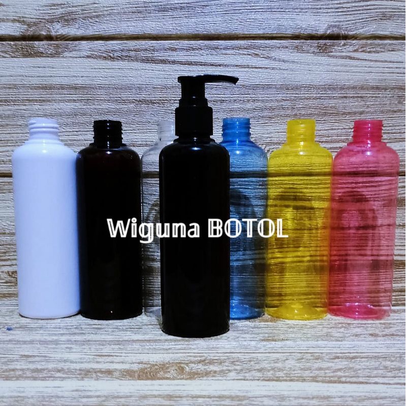 Botol Pump 250ml / Botol 250ml Pump Lotion Hitam / Botol handshop 250ml