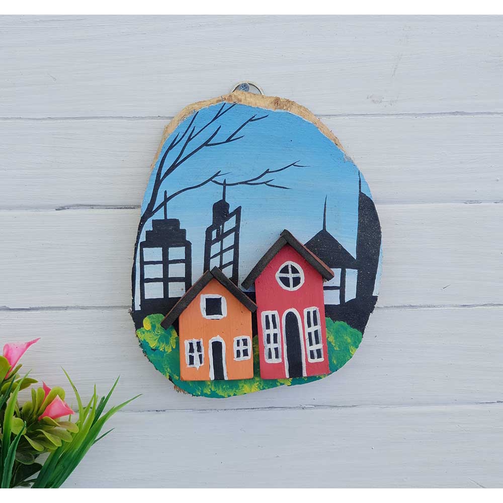 GANTUNGAN DINDING - HIASAN UNIK HANDMADE-KYB-49
