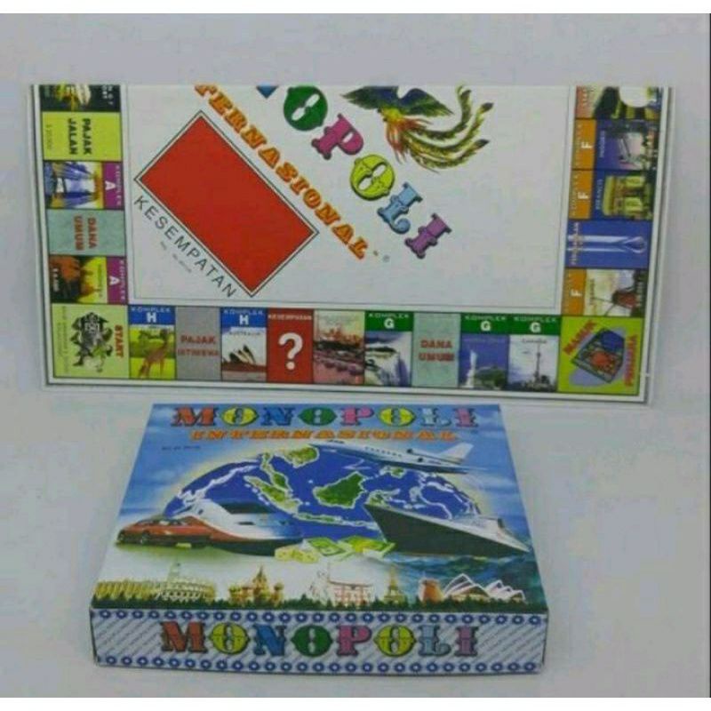 MAINAN ANAK CEWEK COWOK PEREMPUAN JAMAN DULU MONOPOLI DAN KARAKTER CEWEK COWOK