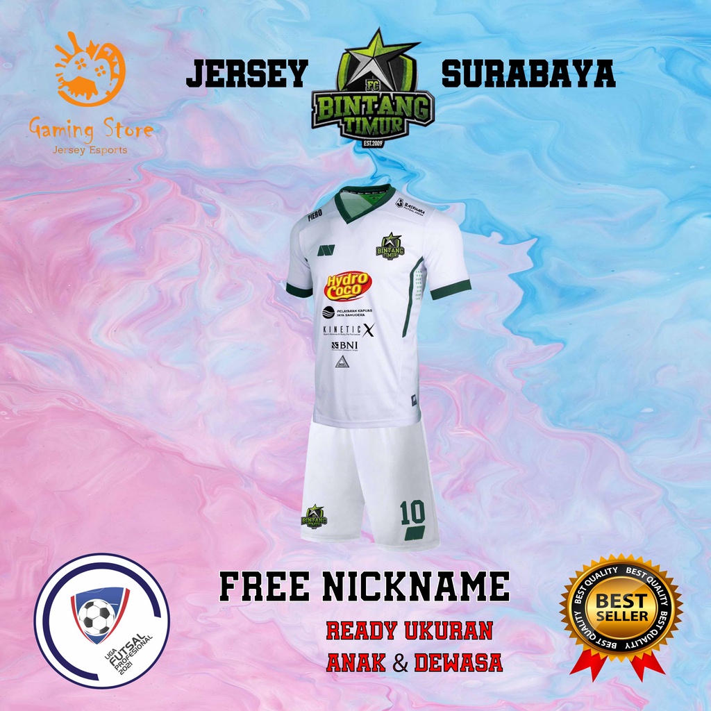 Jersey Kaos Baju BINTANG TIMUR SURABAYA SETELAN