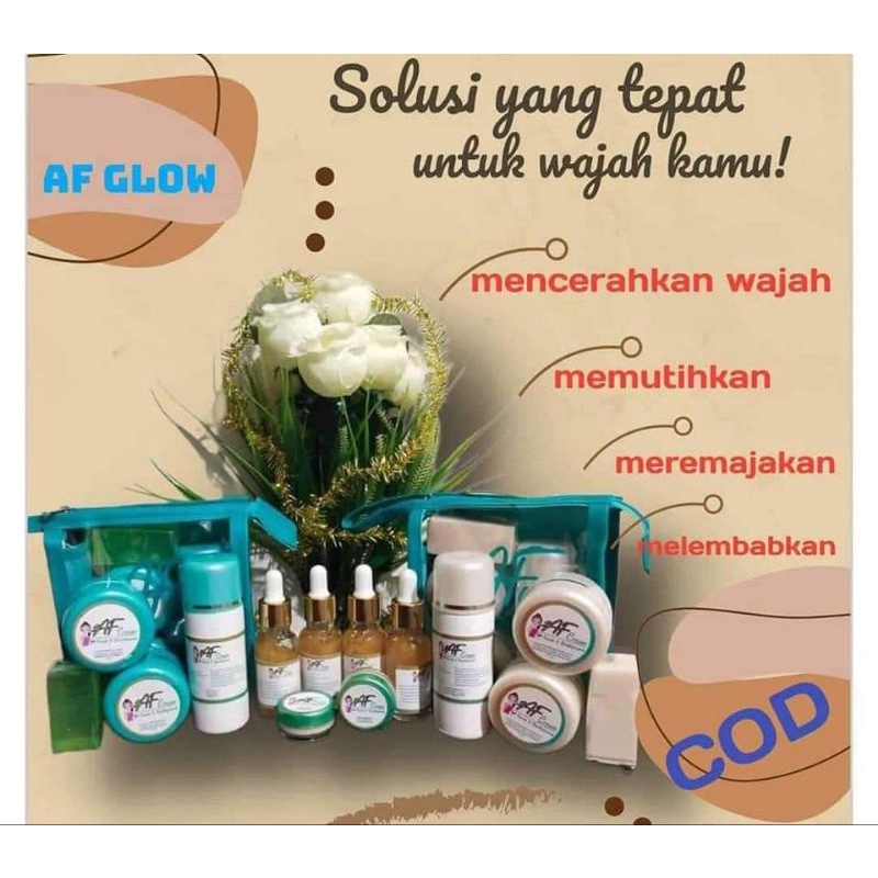 Cream AF Plus Serum Glowing