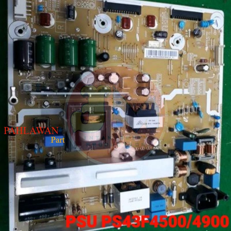 PSU - POWER SUPPLY - POWERSUPPLY - REGULATOR TV SAMSUNG PLASMA PS43F4500 PS43F4900 - 43F4500 43F4900