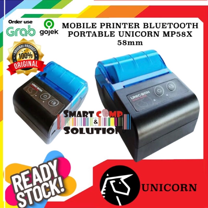 Mini Printer Portable Bluetooth Thermal MP58X Unicorn