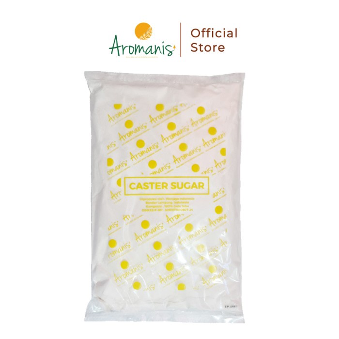 

Aromanis Caster Sugar - Gula Castor putih halus kemasan 2kg x 1 pcs
