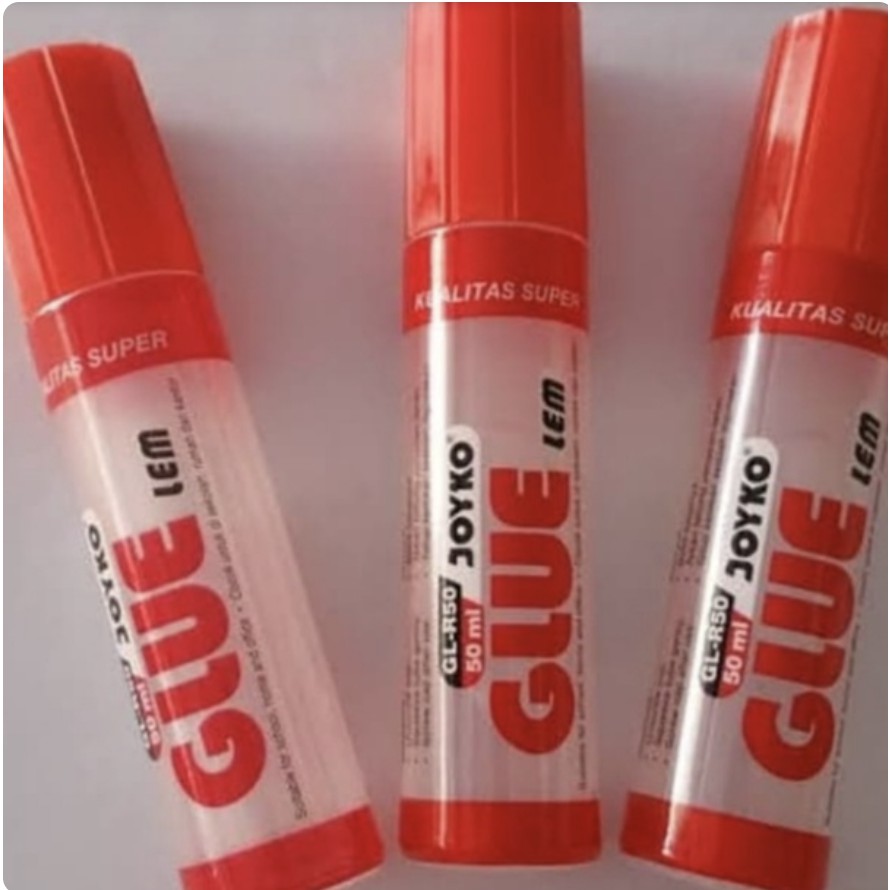 

ATH (12 Pcs) Lem Joyko Cair O Glue 50 Ml Kualitas Super