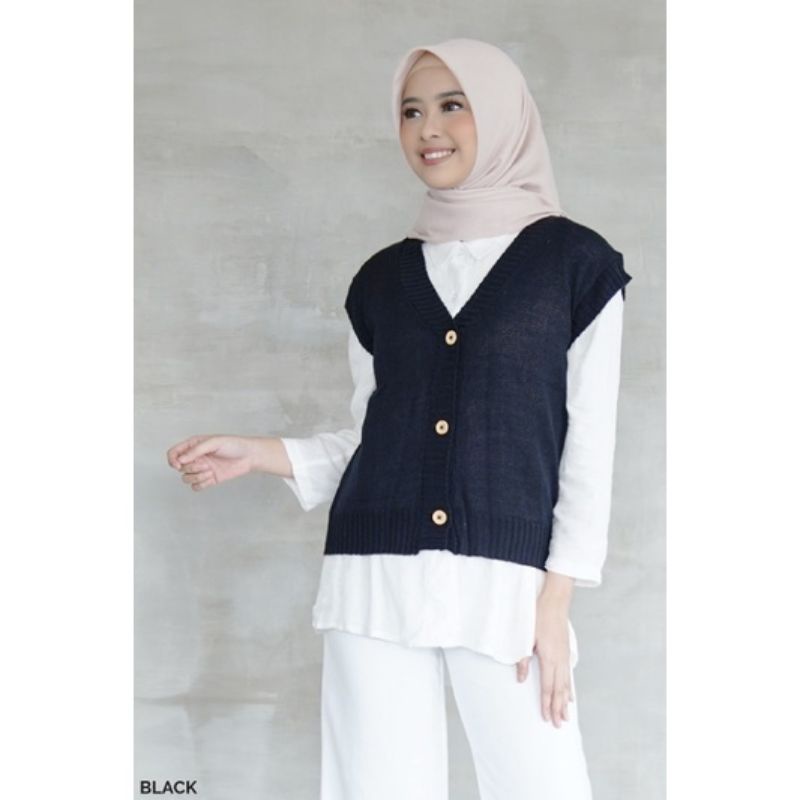 VEST RAJUT KANCING/ ROMPI RAJUT KANCING / VEST RAJUT KANCING KOREA/ Rompi Rajut -  - Rompi Rajut/ BUTTON VEST CARDY ROMPI KARDIGAN RAJUT WANITA/ VEST RAJUT WANITA KOREA MURAH PREMIUM/  VEST RAJUT KANCING / VEST RAJUT PREMIUM / ROMPI KANCING /