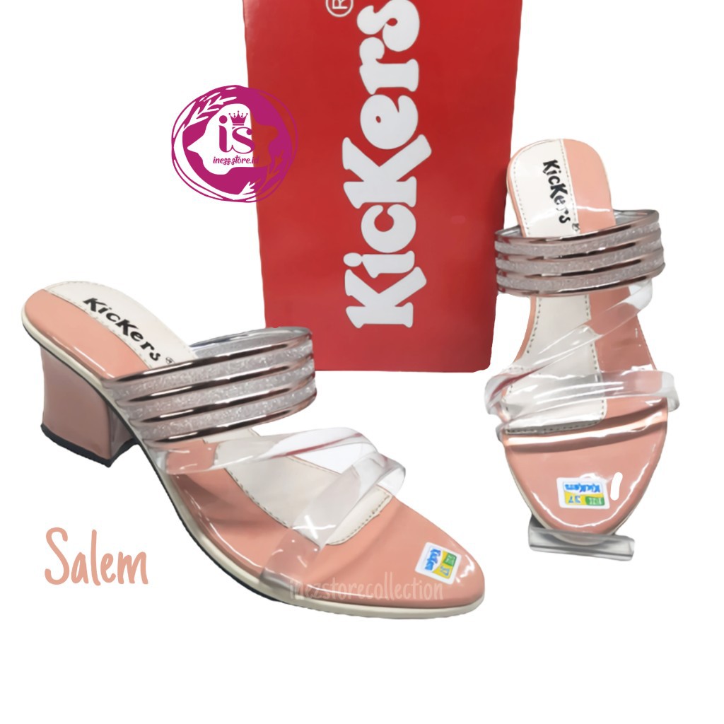 WEDGES SANDAL JELLY WANITA KICKERS AD-01 MURAH GROSIR