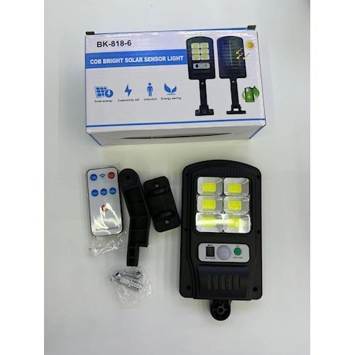 Lampu Outdor LED Tenaga Surya Tanpa Batrai Dan Kabel / Lampu Solar Jalan 50W + Remote - Lampu Tenaga Surya 50W