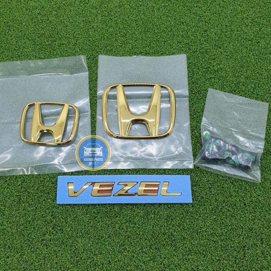 Gold Emblem HRV Vezel Honda Access Japan JDM