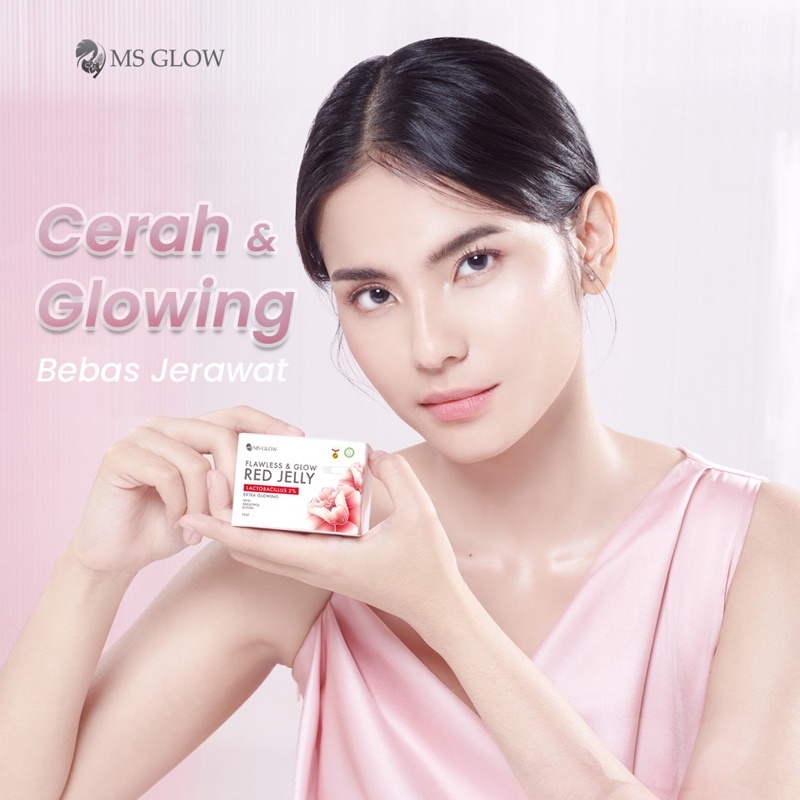 REDJELLY MSGLOW TERBARU WAJAH GLOWING