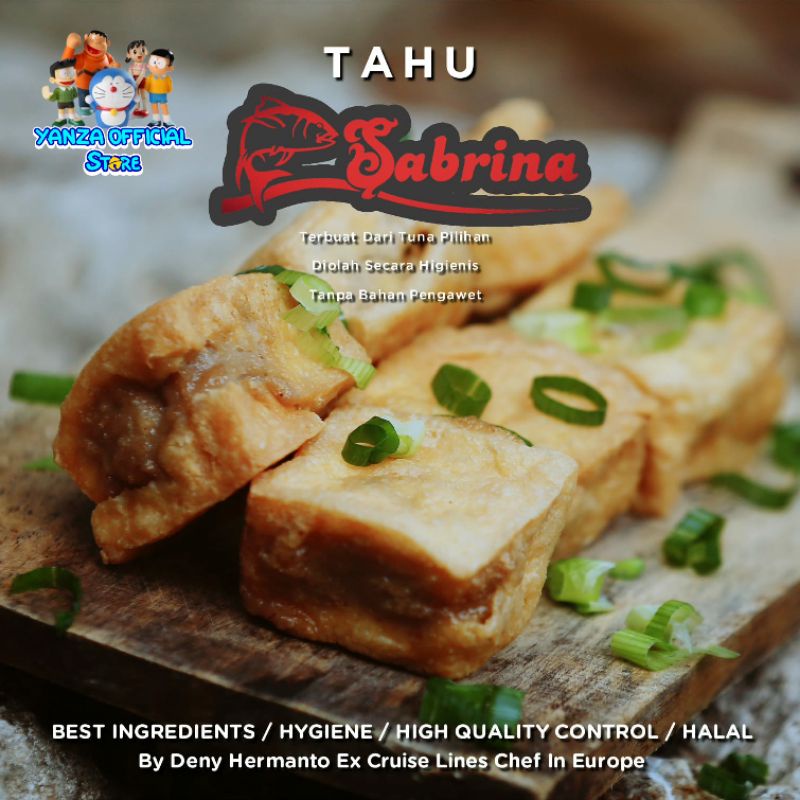 

Tahu Tuna Sabrina / Tahu Tuna Pedas / Tahu Tuna Ekstra Sayur / Olahan Oleh-Oleh Khas Pacitan