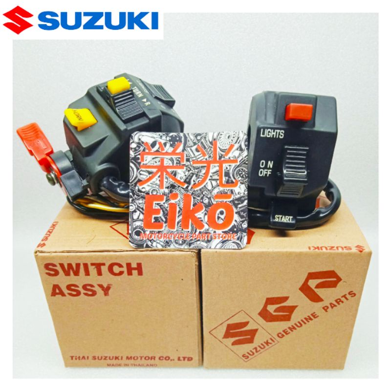 SUZUKI - SAKLAR SWITCH HOLDER KANAN KIRI SHOGUN KEBO TORNADO GX GS ORI