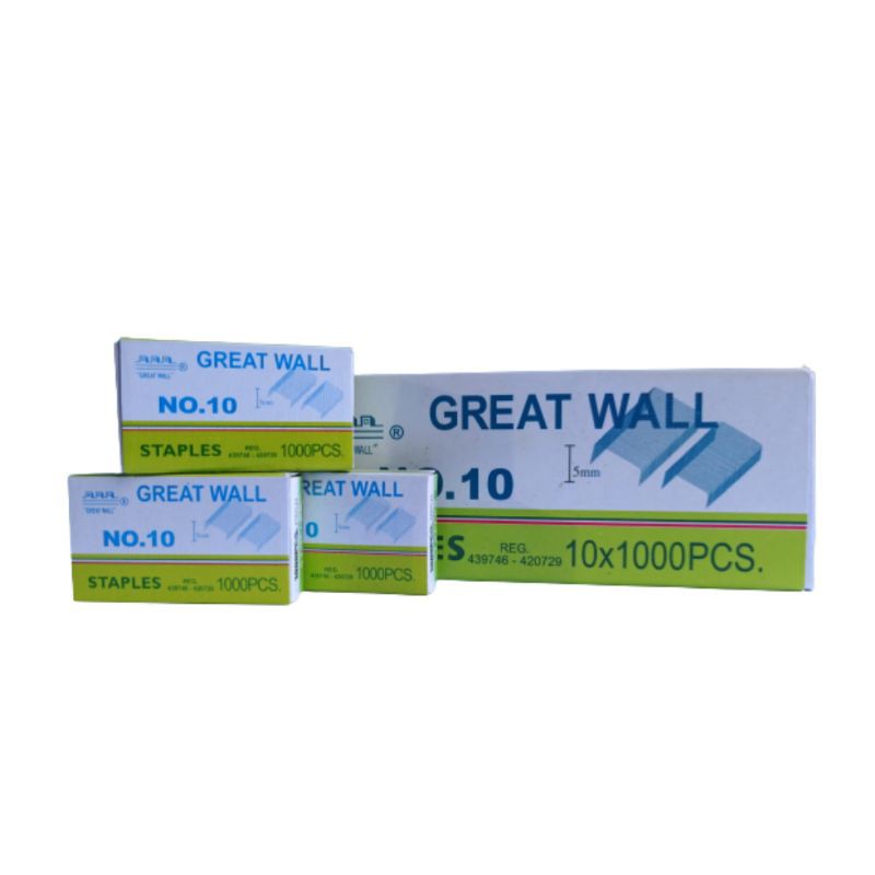 

Isi Staples No 10 Great Wall 5mm