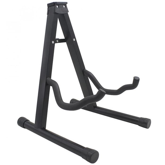 Stand Gitar Lipat Aluminium Alloy Guitar Tripod Stand Holder