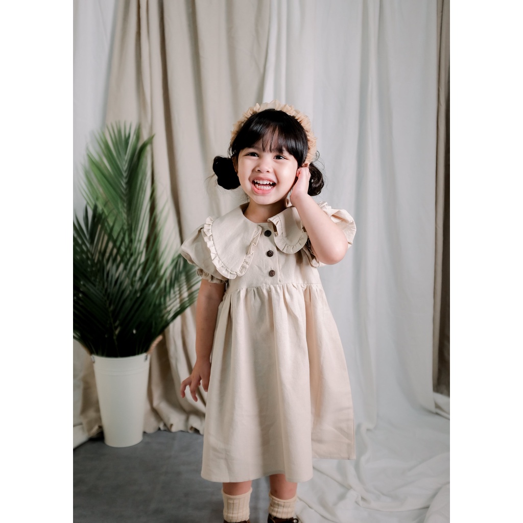 KIDDIEPODS - Ally Dress / Dress anak perempuan / Terusan Anak perempuan 1-10 tahun