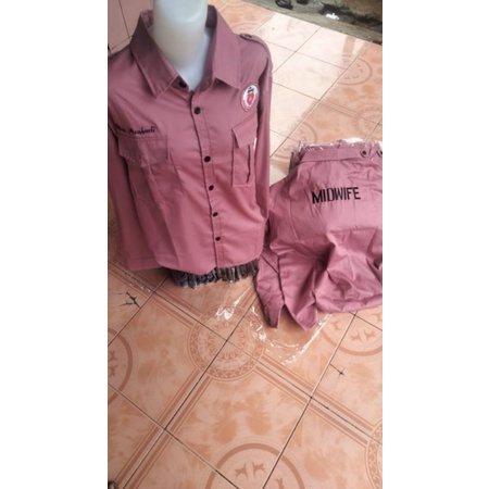 [ SEMUA WARNA ADA ] kemeja lapangan full bordil kemeja PDL KEMEJA PDH KEMEJA VAKSINATOR / Kemeja Tac