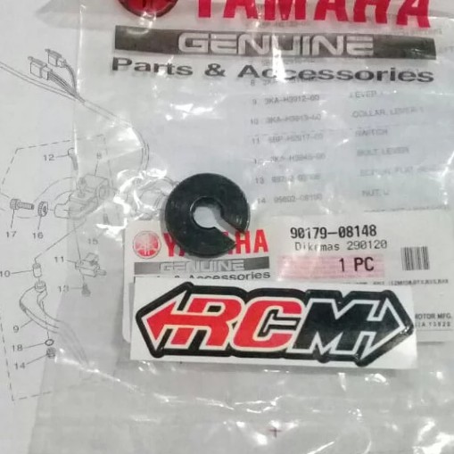 MUR NUT SETELAN HANDLE HANDEL KOPLING KIRI RXKING RX KING VIXION LAMA NVL NVA ORI YAMAHA 90179-08148