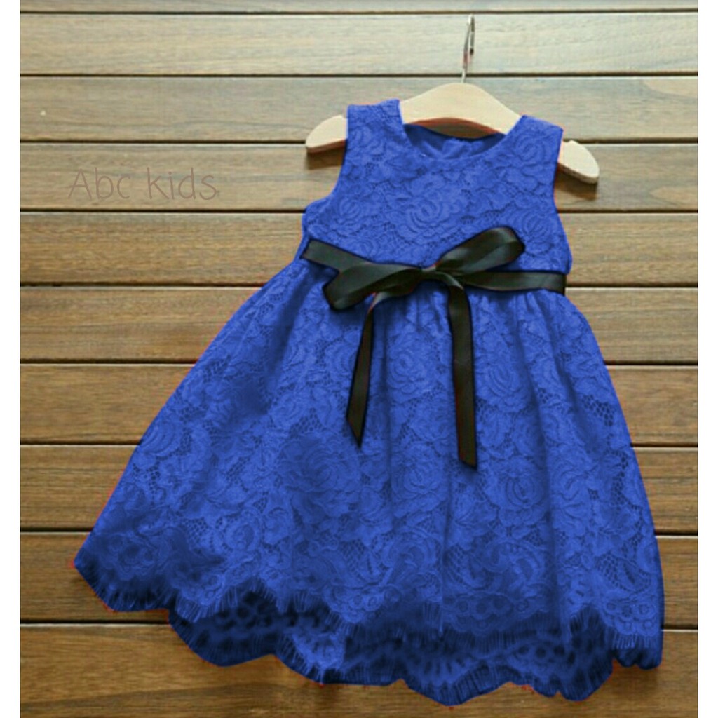 FWG - DRESS LIESEL KIDS / DRESS ANAK CEWEK / PAKAIAN DRES ANAK / DRESS BRUKAT / BAJU ANAK PESTA