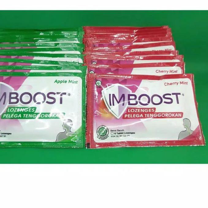 

Spesial [free ongkir] IMBOOST permen lozenges pelega tenggorokan