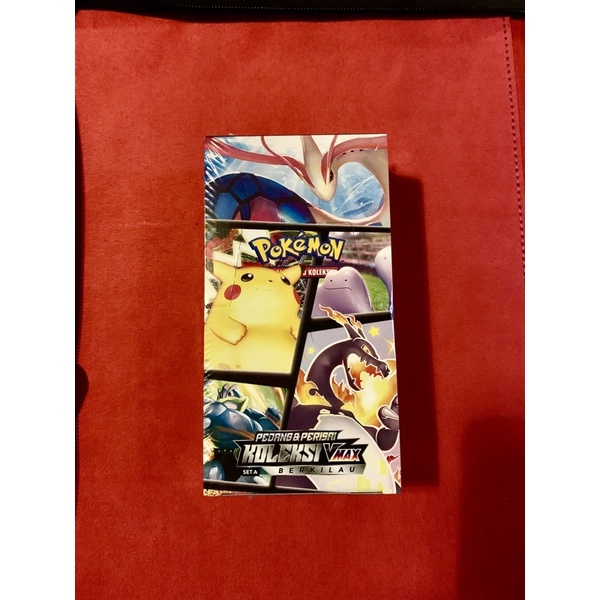 Booster Box Pedang Perisai Set A Pokemon
