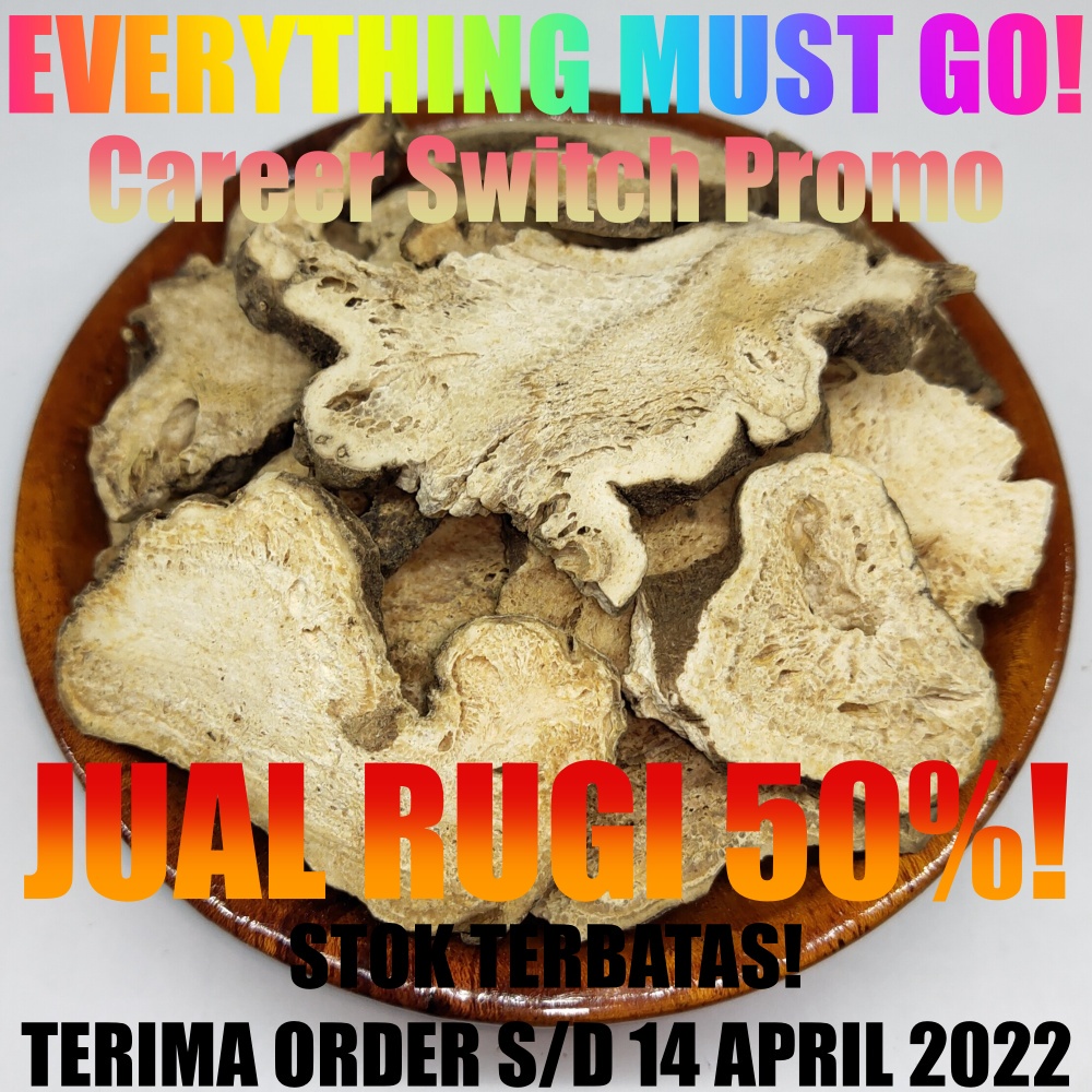 

Bai Zhu 白术 Atractylodes Macrocephala - 100 gram