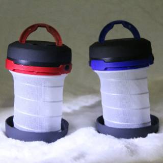 Lampu Tenda Lipat 2in1 Lampu Tenda Camping Lentera Lampu Tenda Bakpo