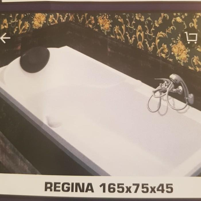 Bathup Promo Paket Bathtub Long Marble Putih Type Regina
