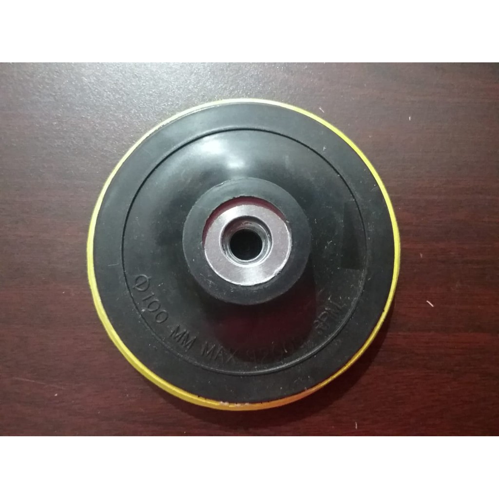 Tatakan Amplas Bulat 4Inch - Backing Pad Polisher Buffing Velcro Sanding