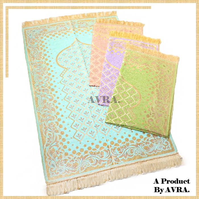 Souvenir Sajadah Turkey Premium Lembut Dan Tebal Empuk Sejadah Original Lipat Traveling