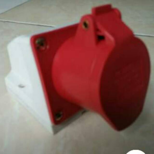 Plug Industri + Socket Surface 16A 4Pole FORT