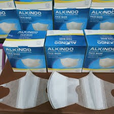 masker duckbil alkindo face nask izin kemenkes 1box isi 50pcs