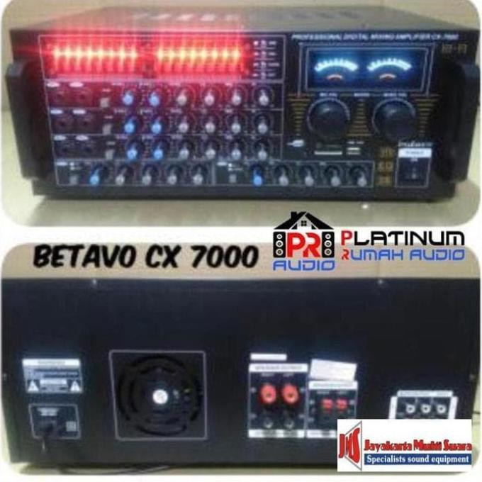 Power Amplifier Karaoke Betavo CX 7000 / CX-7000 / CX7000 ORIGINAL USB