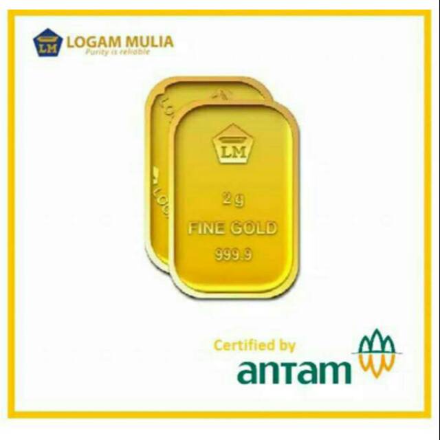 Emas Antam 1, 2, 3, 5, 10 Gram