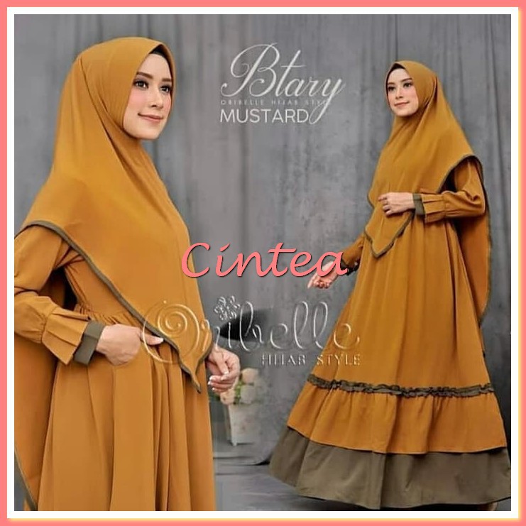 GAAMIS SYARI / GAMIS FASHION MUSLIM / BTARY GAMIS SET SYARII DRESS MUSLIM