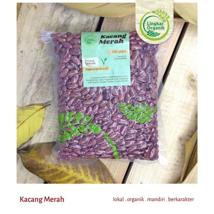 

kacang merah organik lingkar organik 500gr