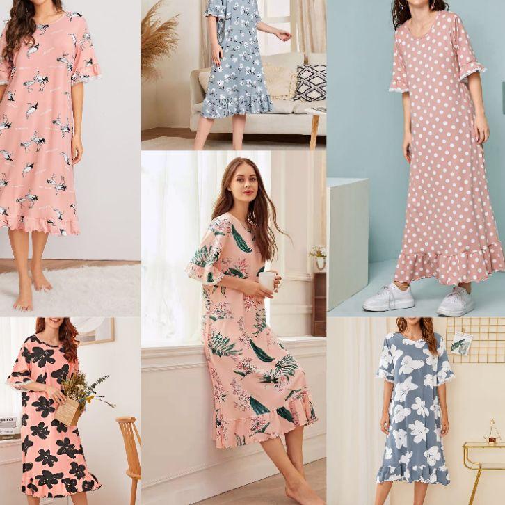 Special Piyama daster wanita baju tidur import SHEIN ✓