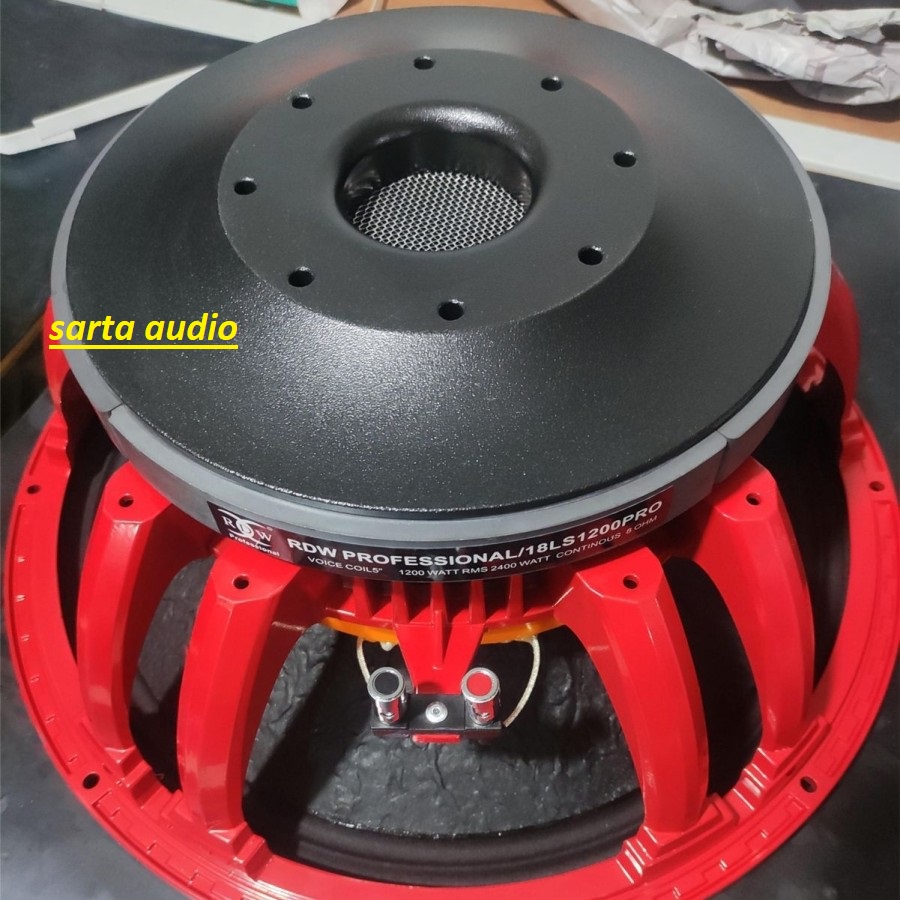 Componen Speaker RDW 18LS1200 18 LS1200PRO Coil 5 Inc Original