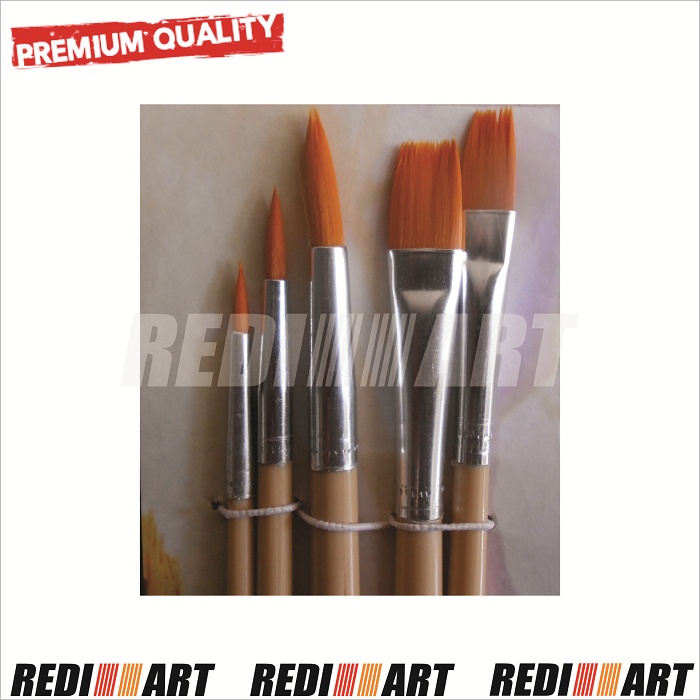 

Kuas Lukis BR-8 Set 5 Pcs
